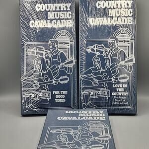 Country Music Cavalcade 3 Box Sets Cassettes Midnight in Memphis, Eddy Arnold...